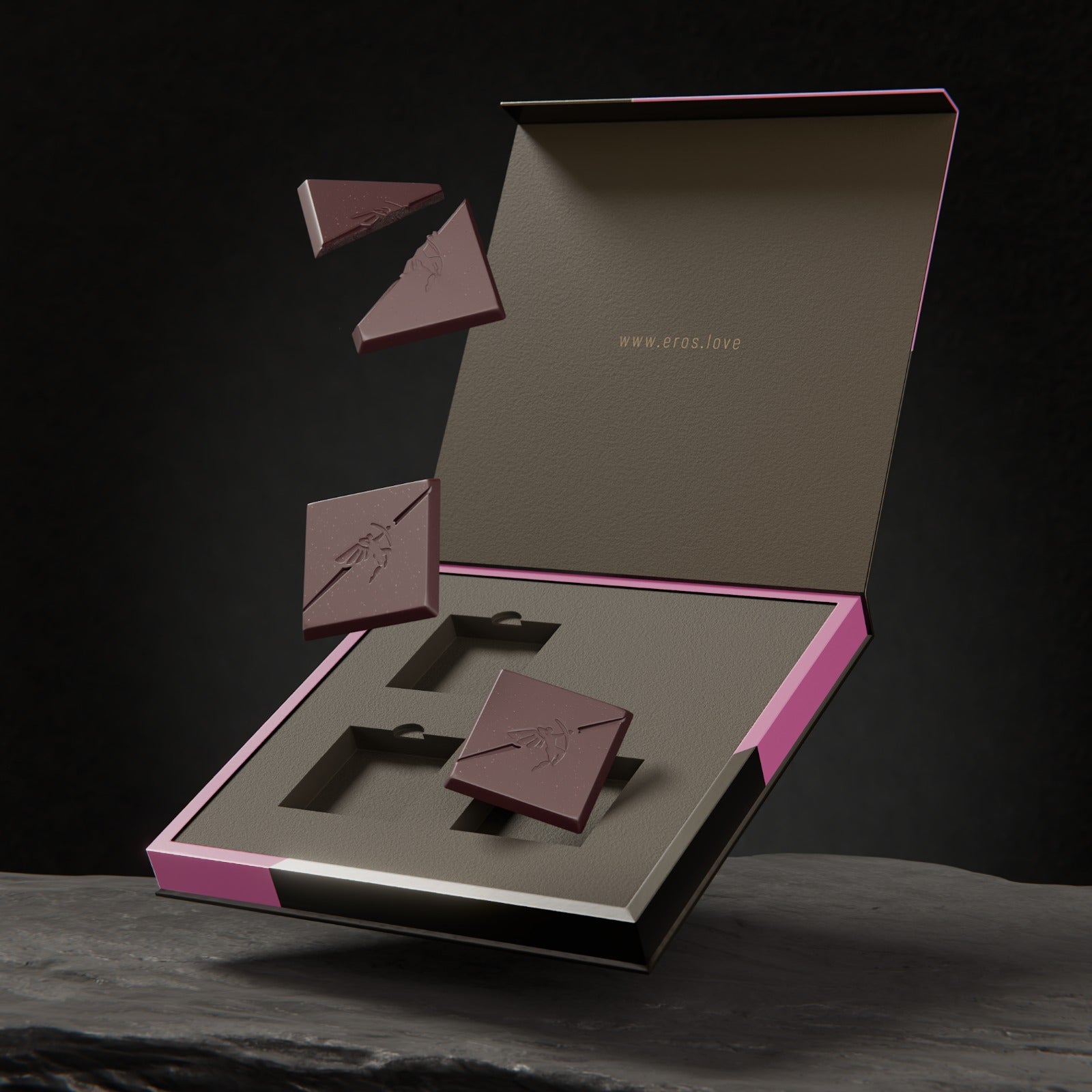 Aphrodisierende Eros Schokolade