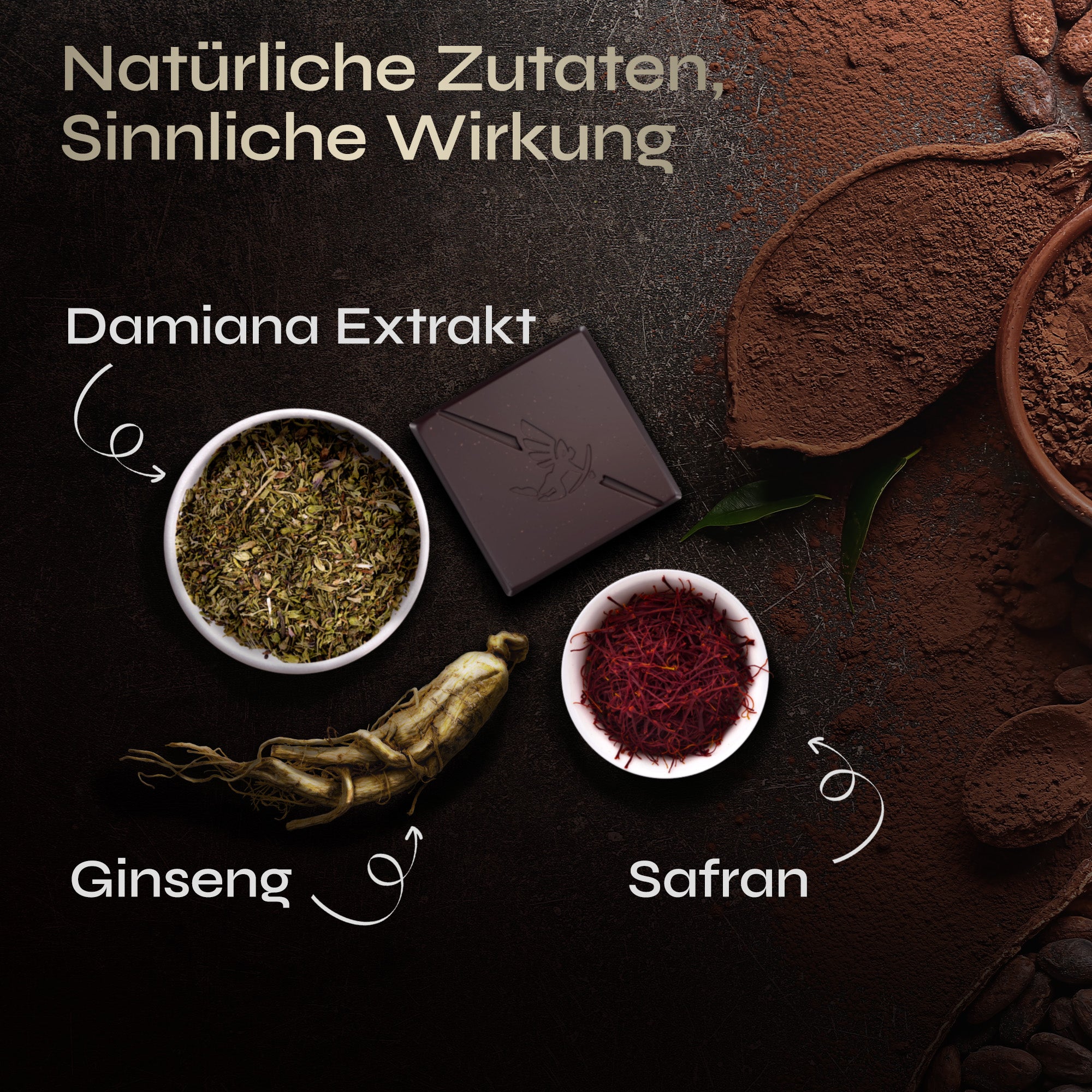 Aphrodisierende Eros Schokolade